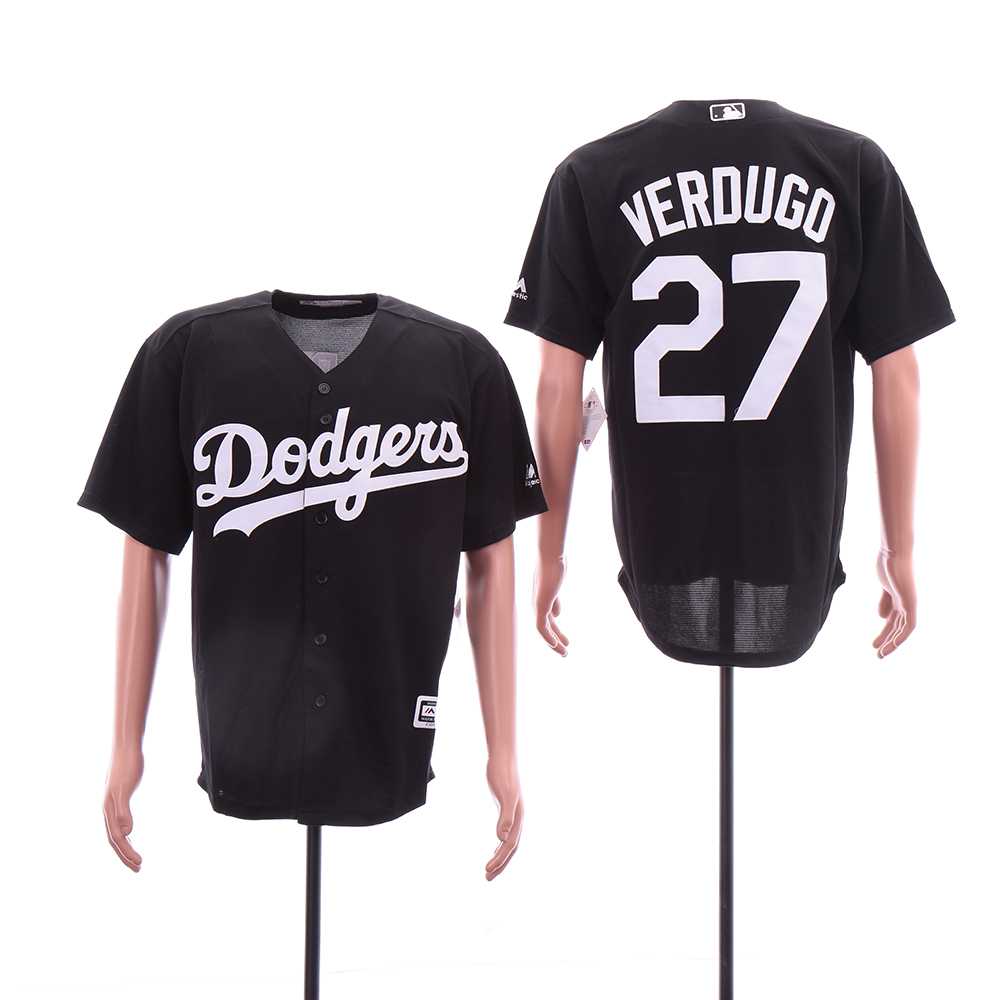 Dodgers 27 Alex Verdugo Black Cool Base Jersey Sguo,We sell and wholesale Dodgers 27 Alex Verdugo Black Cool Base Jersey Sguo on line form chian!